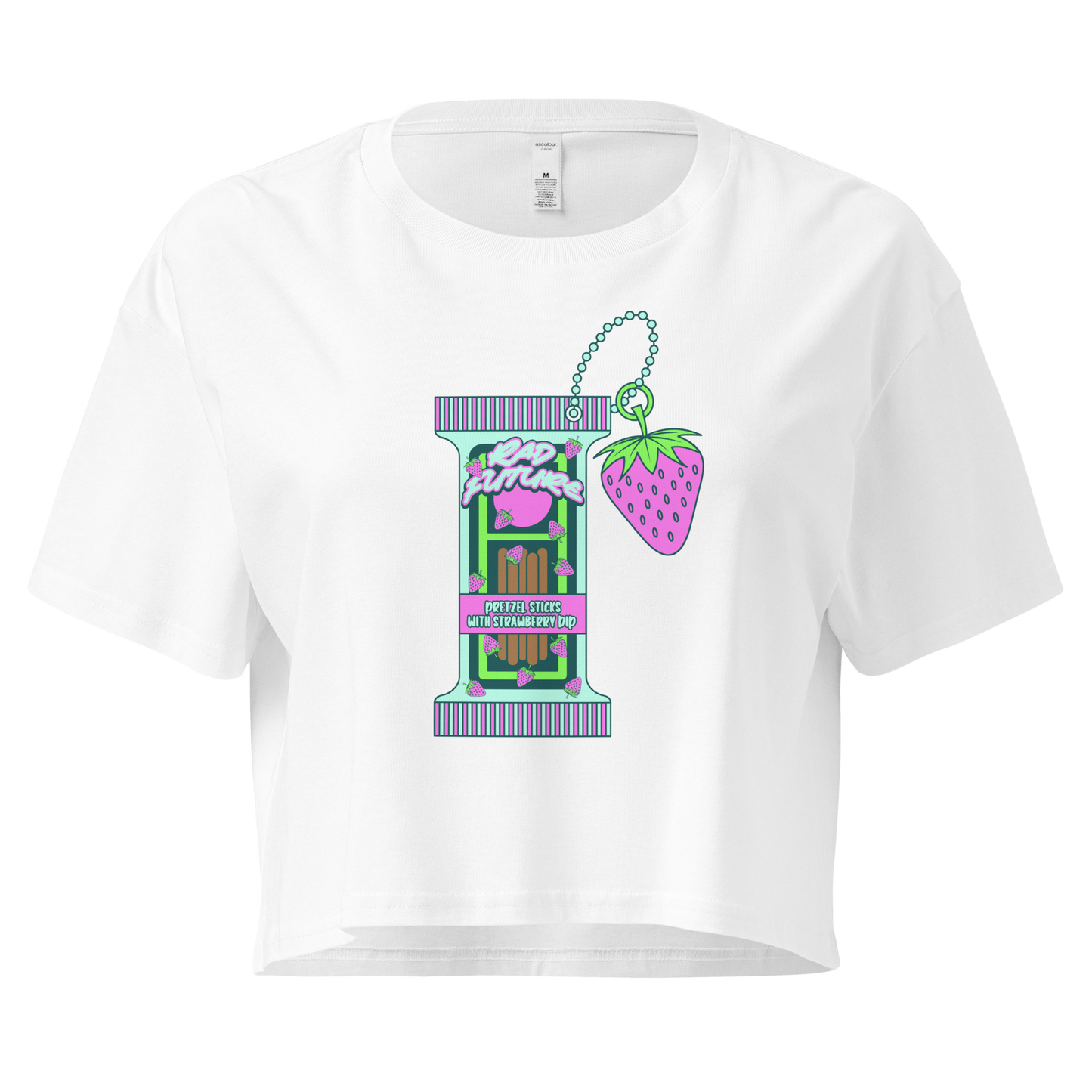 Strawberry Dip Women’s crop top