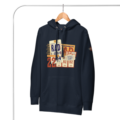 Unisex Hoodie - Vintage Inspired Digital Collage