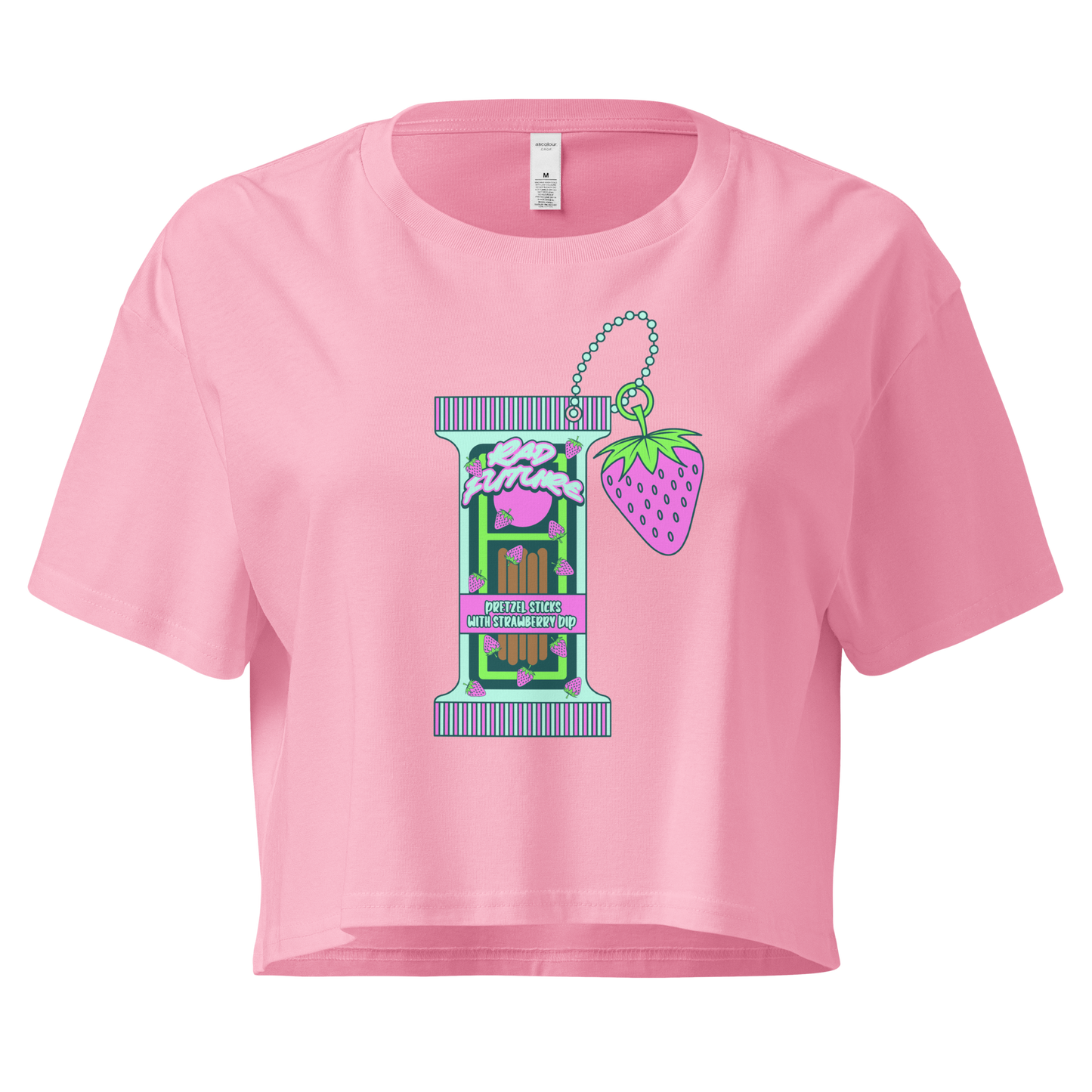 Strawberry Dip Women’s crop top
